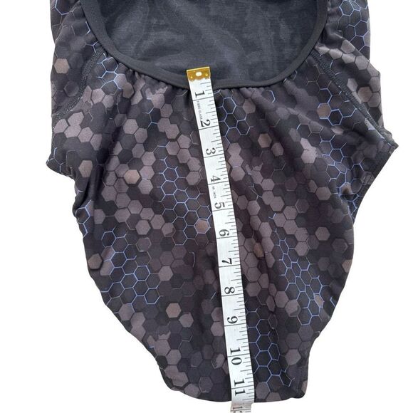 TYR Durafast Elite Women's Diamond Controlfit Swimsuit - Carbon Hex- 10 - NWT - Picture 12 of 16